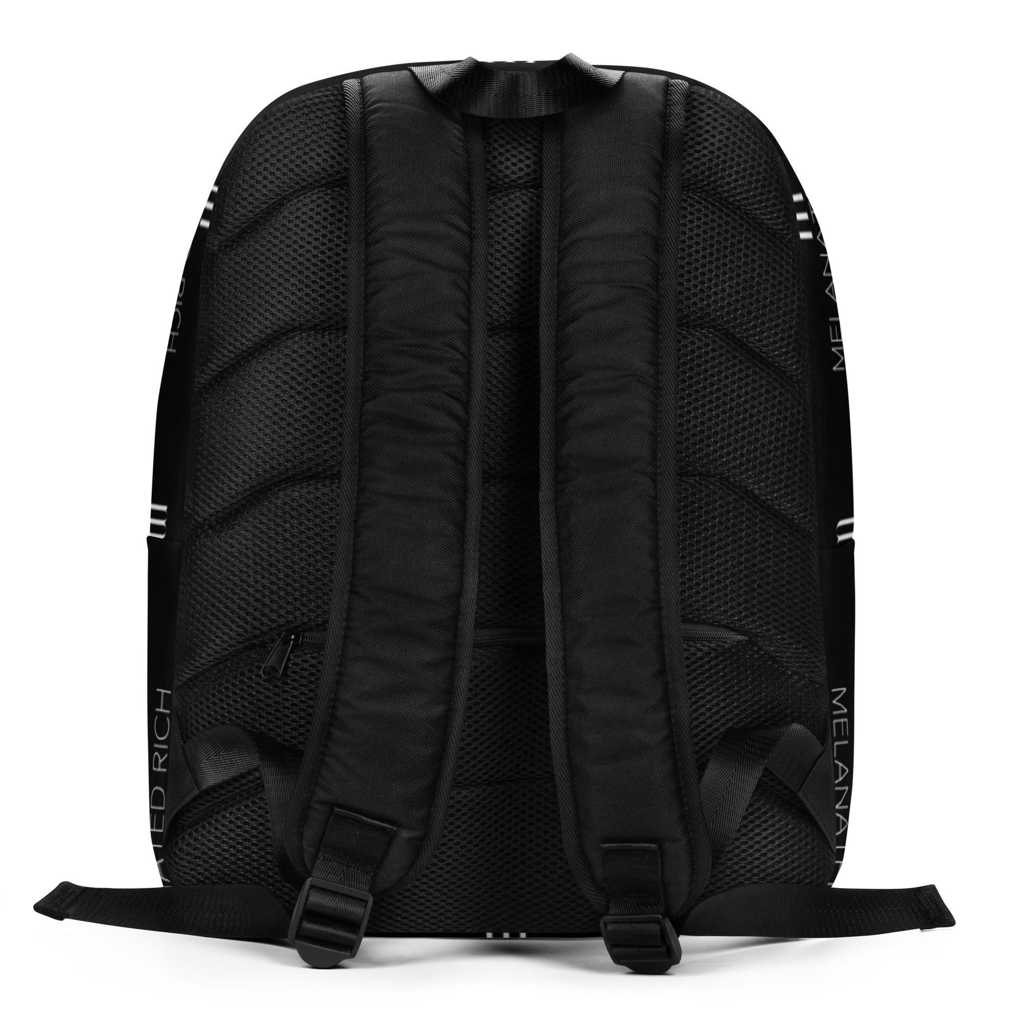 Logo Black Minimalist Backpack